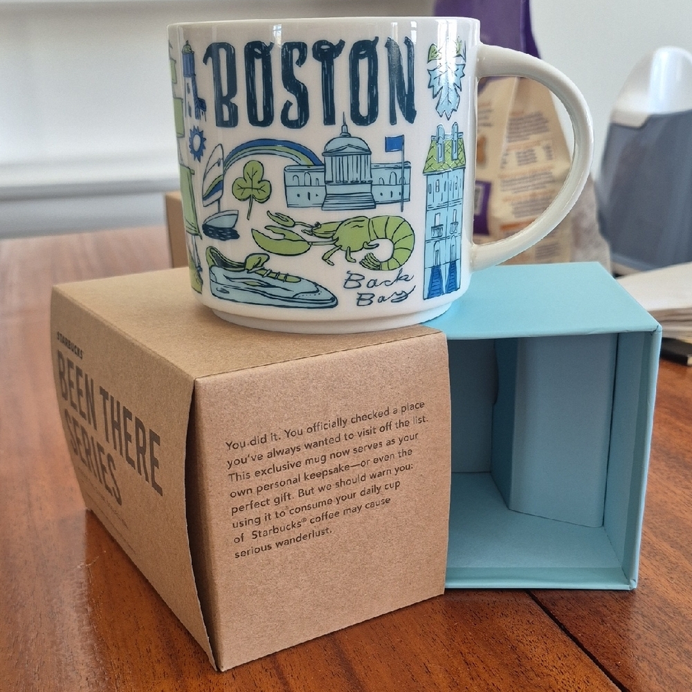 Starbucks BOSTON Been There Series Mug NIB  NEW!